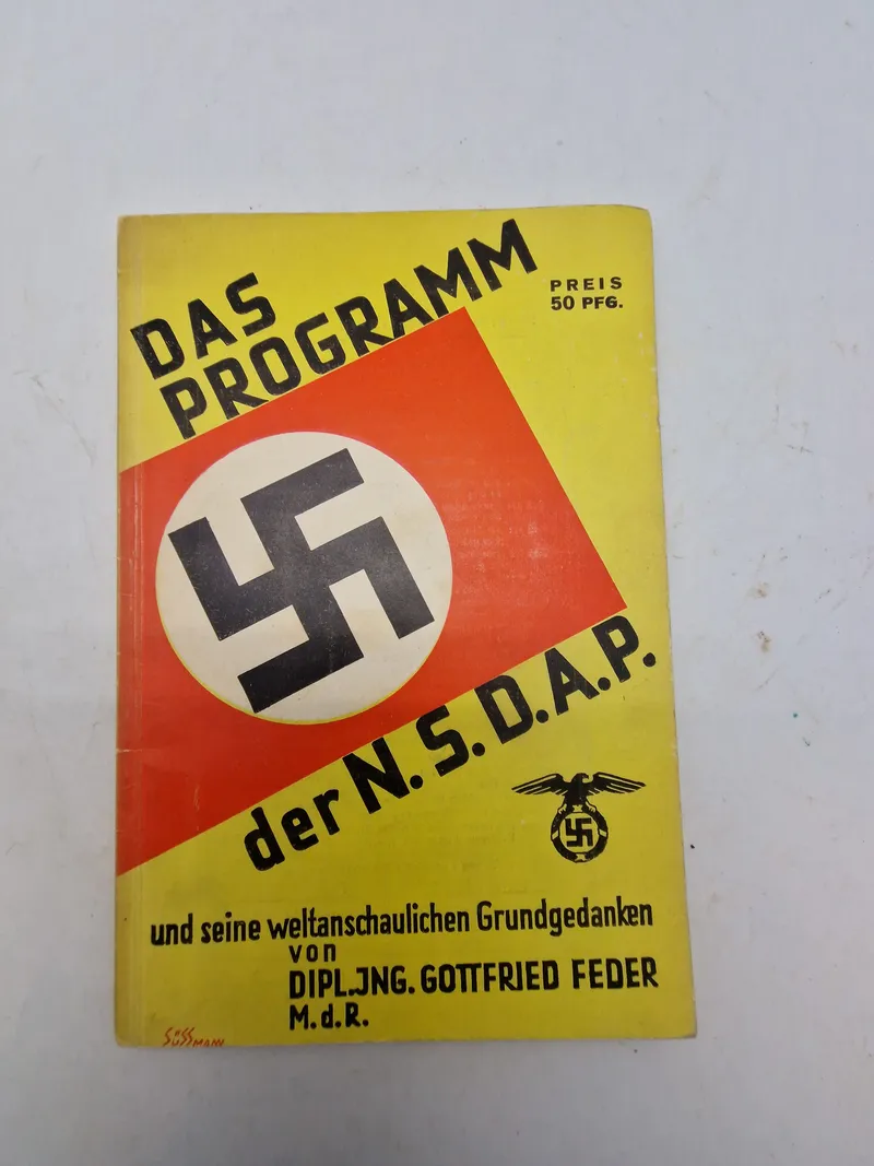 Original bog - Das programm der NSDAP