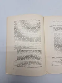 Original pjece - FORSPILLET TIL DANMARKS KAMPLØSE BESÆTTELSE 9APRIL 1940
HEINRICH HIMMLERS BERETNINIG TIL PROFESSOR VON LEERS OM AFTALEN MED DEN DANSKE REGERING