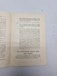 Original pjece - FORSPILLET TIL DANMARKS KAMPLØSE BESÆTTELSE 9APRIL 1940
HEINRICH HIMMLERS BERETNINIG TIL PROFESSOR VON LEERS OM AFTALEN MED DEN DANSKE REGERING