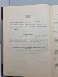 Bog over modtagere af bl.a. ordner fra kongehuset mm.