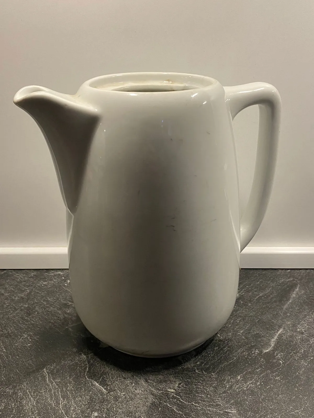 Stor original tysk Luftwaffe kaffe kande