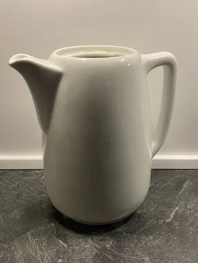 Stor original tysk Luftwaffe kaffe kande