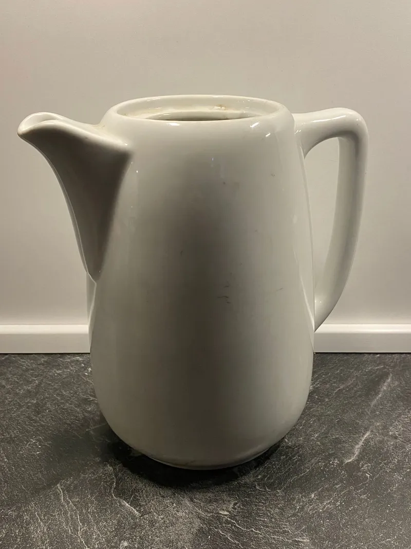 Stor original tysk Luftwaffe kaffe kande