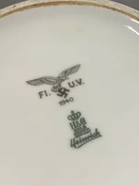 Stor original tysk Luftwaffe kaffe kande