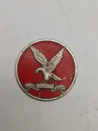 Originalt blikskilt - Falcks Rednings korps