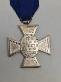 Original medalje Für Treue Dienst in der Polizei