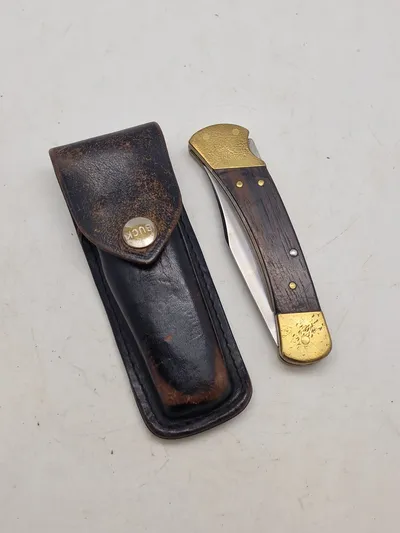 Buck foldekniv med taske