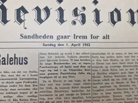 To stk originale eks af avisen revision som var kendt for at hjælpe og støtte tidligere frikorps folk