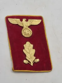 Original NSDAP Reichs Level Abschhnittsleiter collar tab