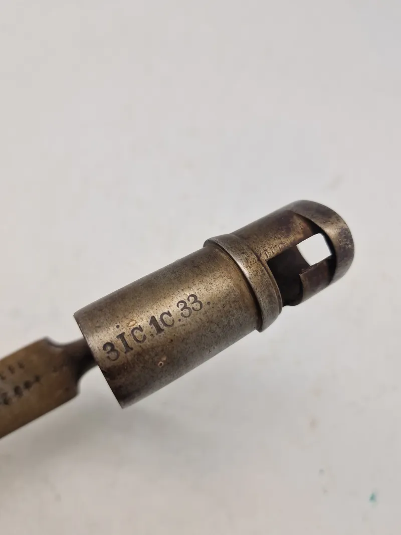 Original Dansk 1848 døllebajonet - godt stemplet