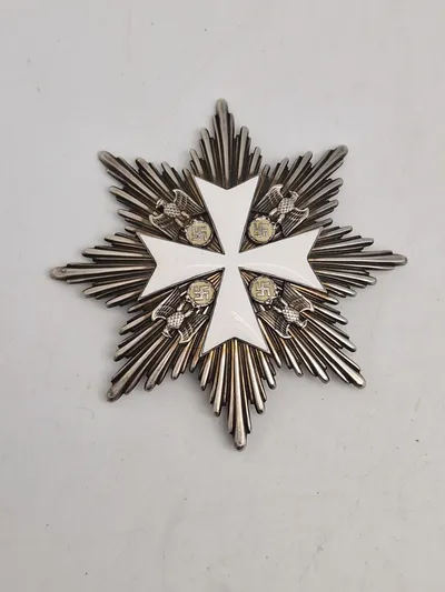 Germany, Third Reich. An Order Of The German Eagle, Ii Class Breast Star - antageligvis et erstatningsstykke/juvelerstykke