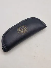 Veludført foldekniv med etui
