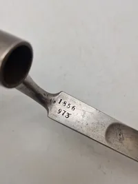 Original Dansk 1848 døllebajonet - godt stemplet