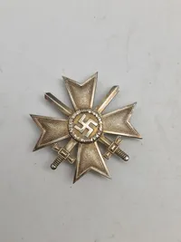 Originalt KVK M/sværd 1.kl med æske