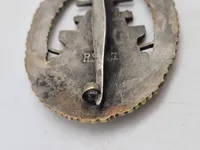 WWII German (Kriegsmarine) HIGH SEAS FLEET WAR BADGE. (Flotten-Kriegsabzeichen), vanvittig postwar