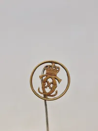 Samling originale royale pins fra ww2 perioden