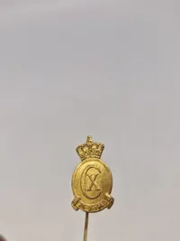 Samling originale royale pins fra ww2 perioden