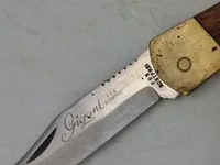 Foldekniv med etui