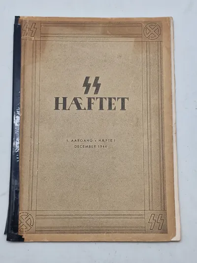 Originalt eks af SS hæftet - december 1944