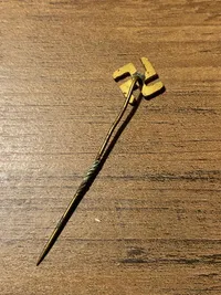 Original dansk nazistisk sympatisør pin