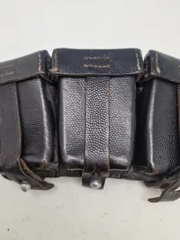 Originalt 3-delt ammunitions taske for K98
