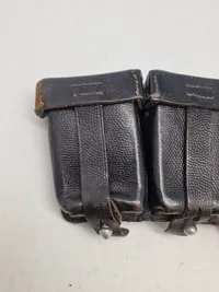 Originalt 3-delt ammunitions taske for K98