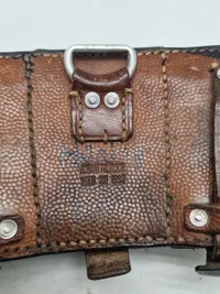 Originalt 3-delt ammunitions taske for K98