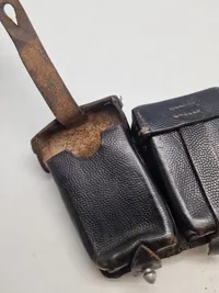 Originalt 3-delt ammunitions taske for K98