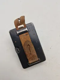 Original tysk feltlygte med “skærm” - ww2