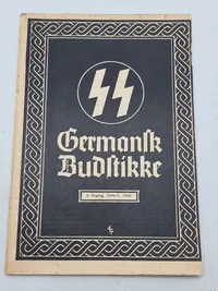 Originalt eks af germanske budstikke 1942