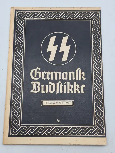 Originalt eks af germanske budstikke 1942