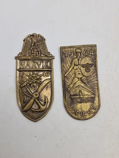 Tyske ww2 skjolde - efterkrigs