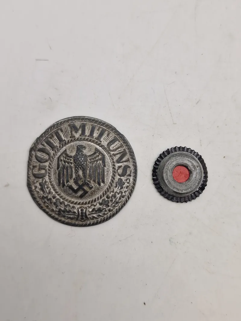 Original kokarde og bæltedel - ww2