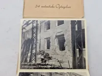 Original billedserie - Bomber over København samt originale granat stumper fra bombardementerne