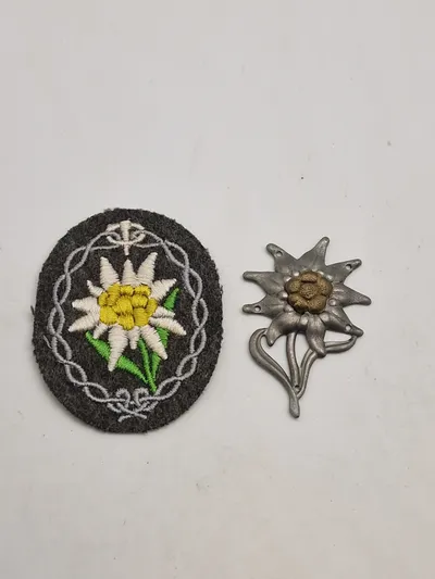 Originalt tysk Edelweis Lot - ww2