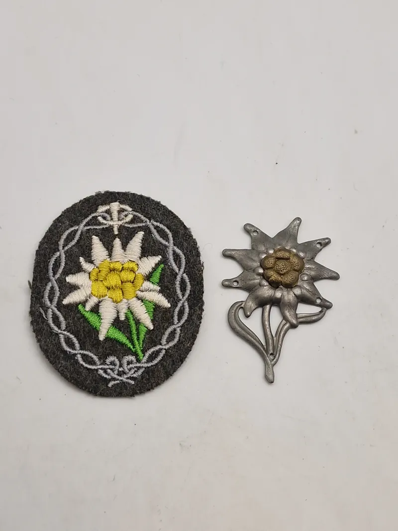 Originalt tysk Edelweis Lot - ww2