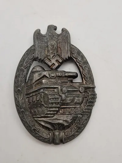 Originalt Panzerkampfabzeichen, Semihollow Daisy Variant A