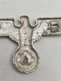 Original Tysk WW2 kasket ørn med fremstiller