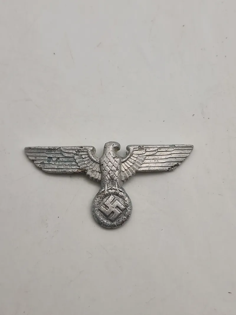 Original Tysk WW2 kasket ørn med fremstiller