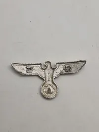 Original Tysk WW2 kasket ørn med fremstiller