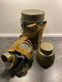 Original dansk model 1938/39 gasmaske - Hærens Arsenal