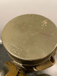 Original dansk model 1938/39 gasmaske - Hærens Arsenal