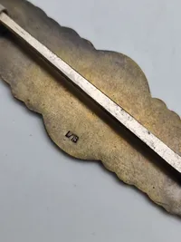 Original Bundeswehr Naval front clasp med fremstiller L/18
