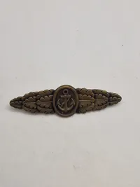 Original Bundeswehr Naval front clasp med fremstiller L/18