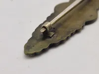 Original Bundeswehr Naval front clasp med fremstiller L/18