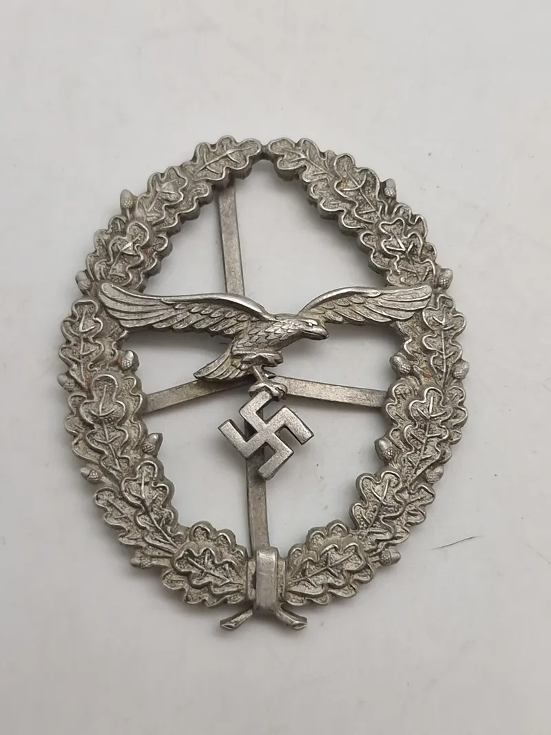 Original Marksmanship Luftwaffe Lanyard 1936 Pattern Badge
