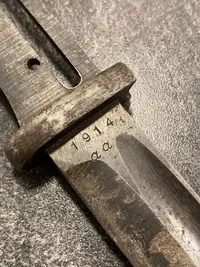 Original tysk K98 bajonet - restaureringsprojekt