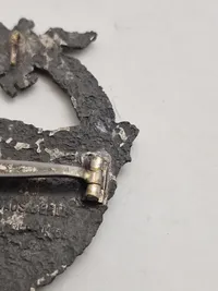 Originalt Schnellbootkriegsabzeichen - vandfund fra MS103