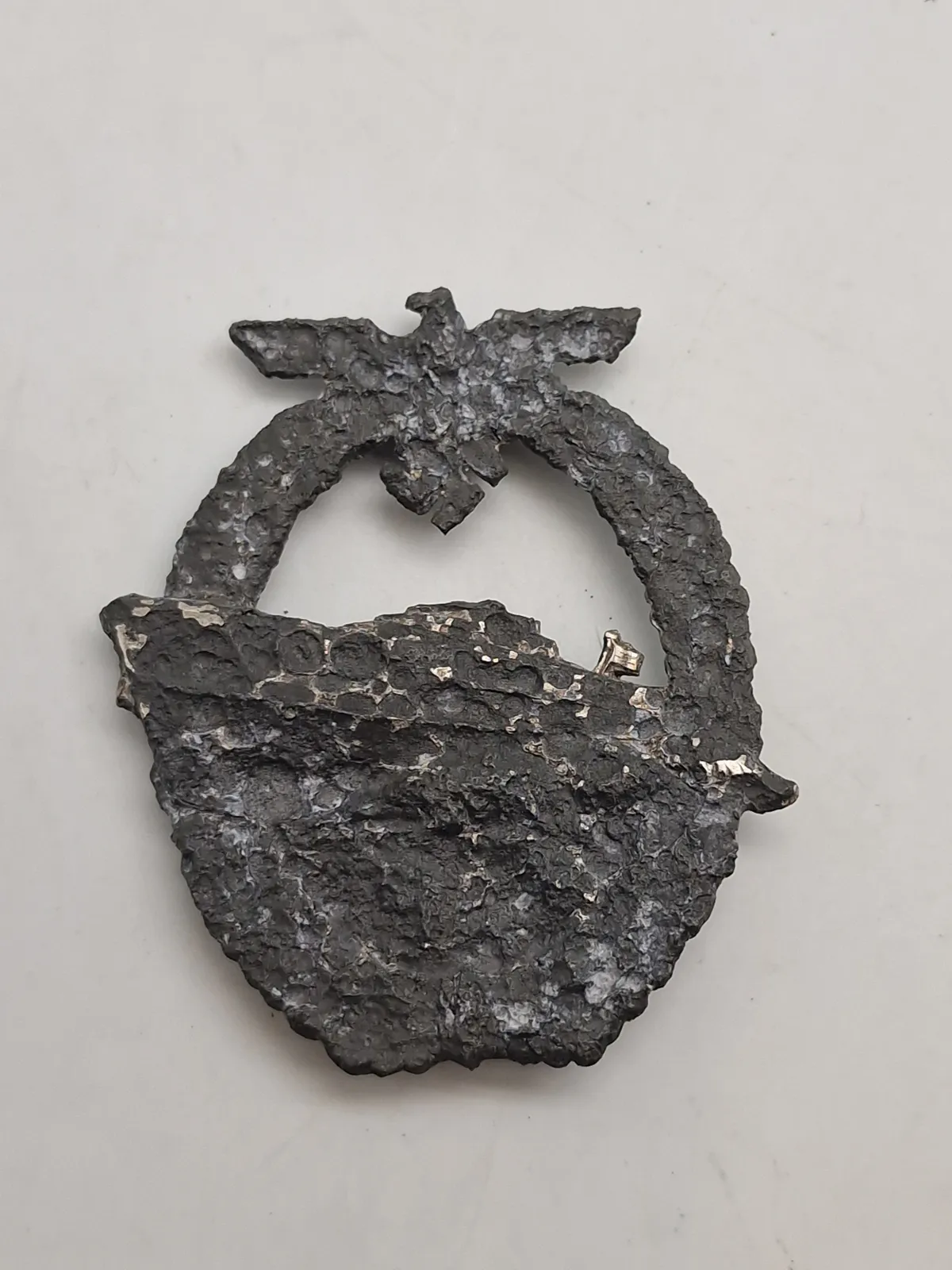 Originalt Schnellbootkriegsabzeichen - vandfund fra MS103