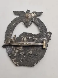 Originalt Schnellbootkriegsabzeichen - vandfund fra MS103